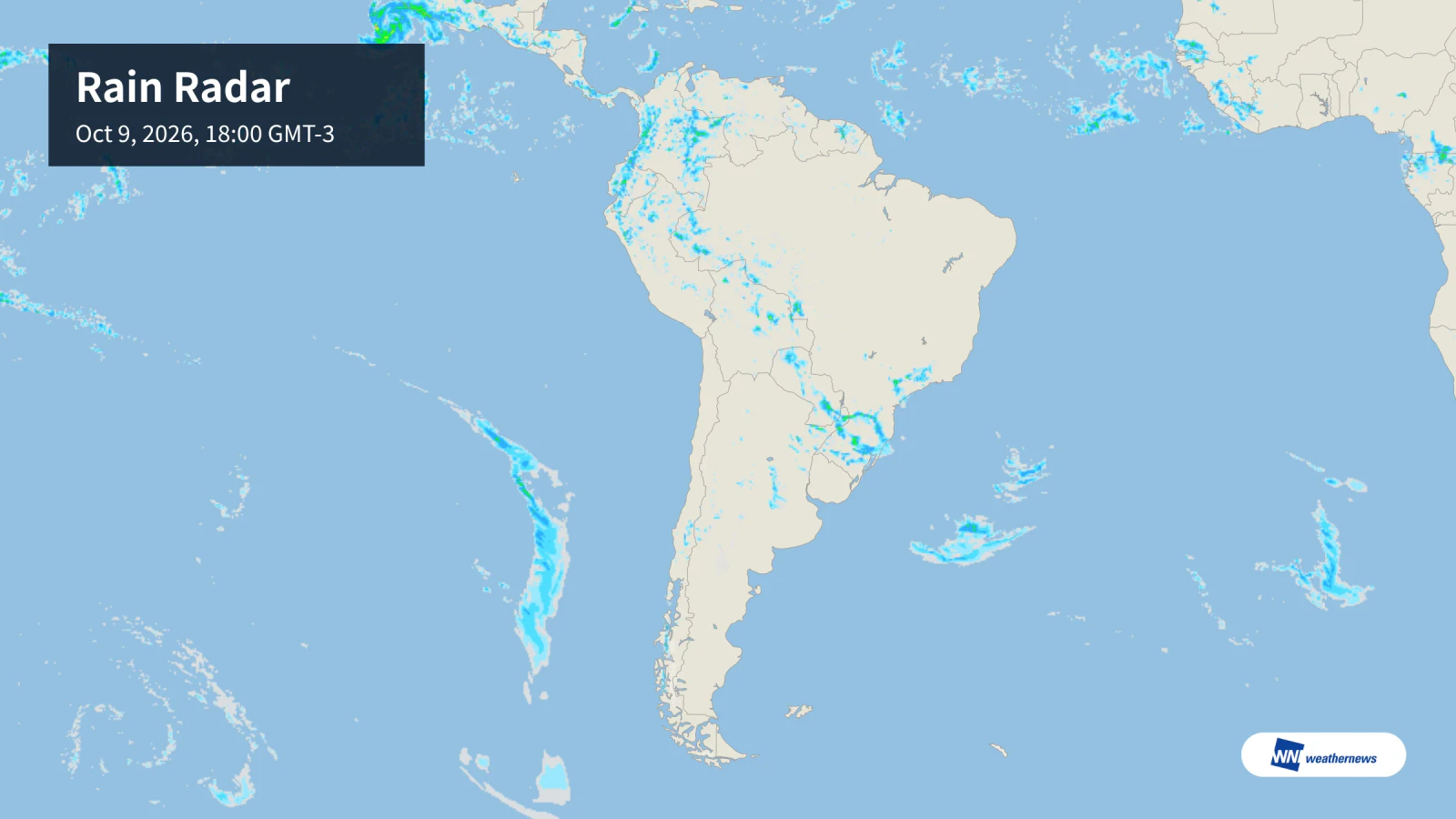Aujourd’hui : air sec à Brasília et risque de pluie en soirée à São Paulo