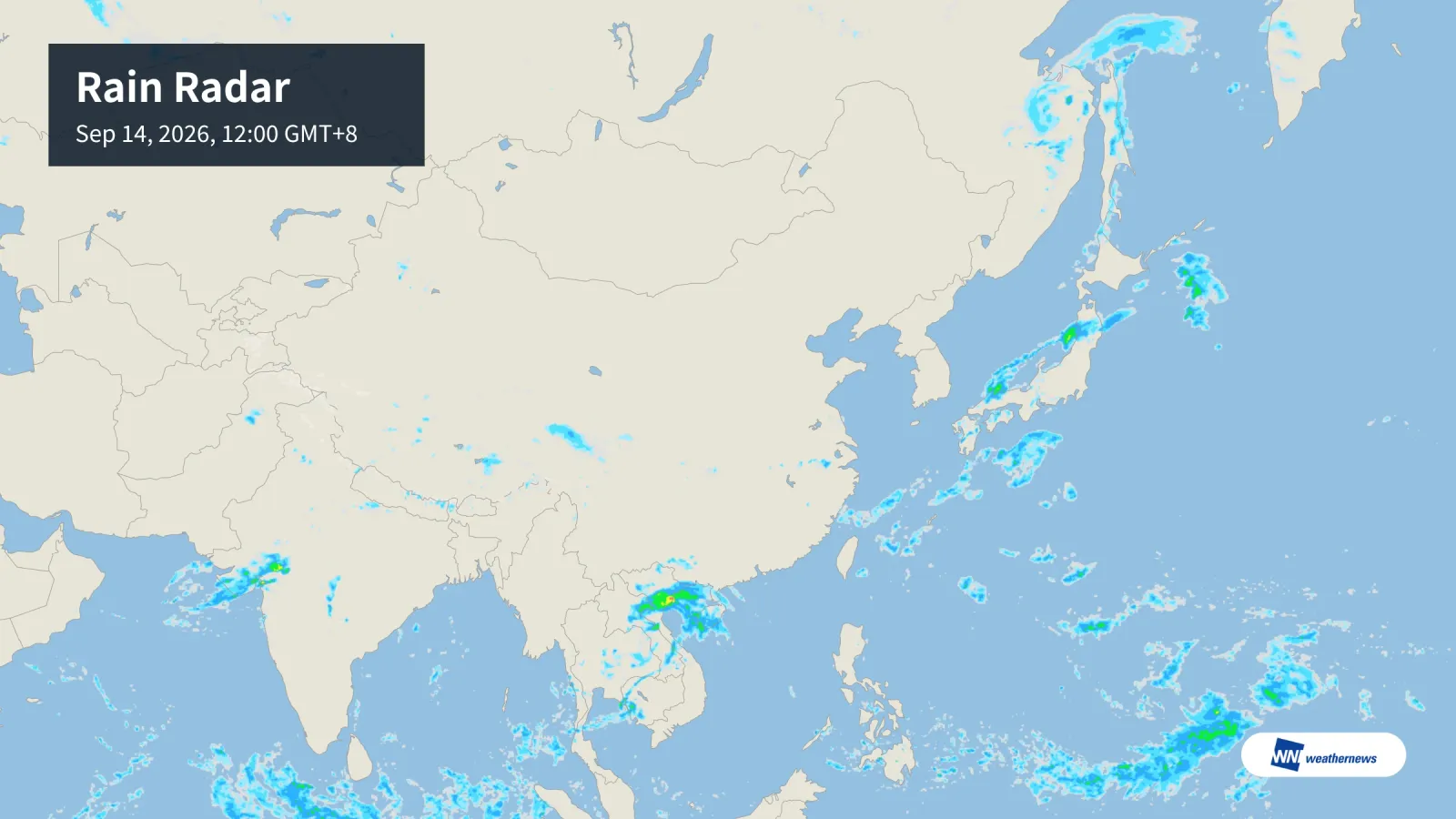 Guangzhou Cerah Beralih Hujan, Chengdu Mendung dan Hujan, Beijing serta Shanghai Cerah dengan Sedikit Hujan