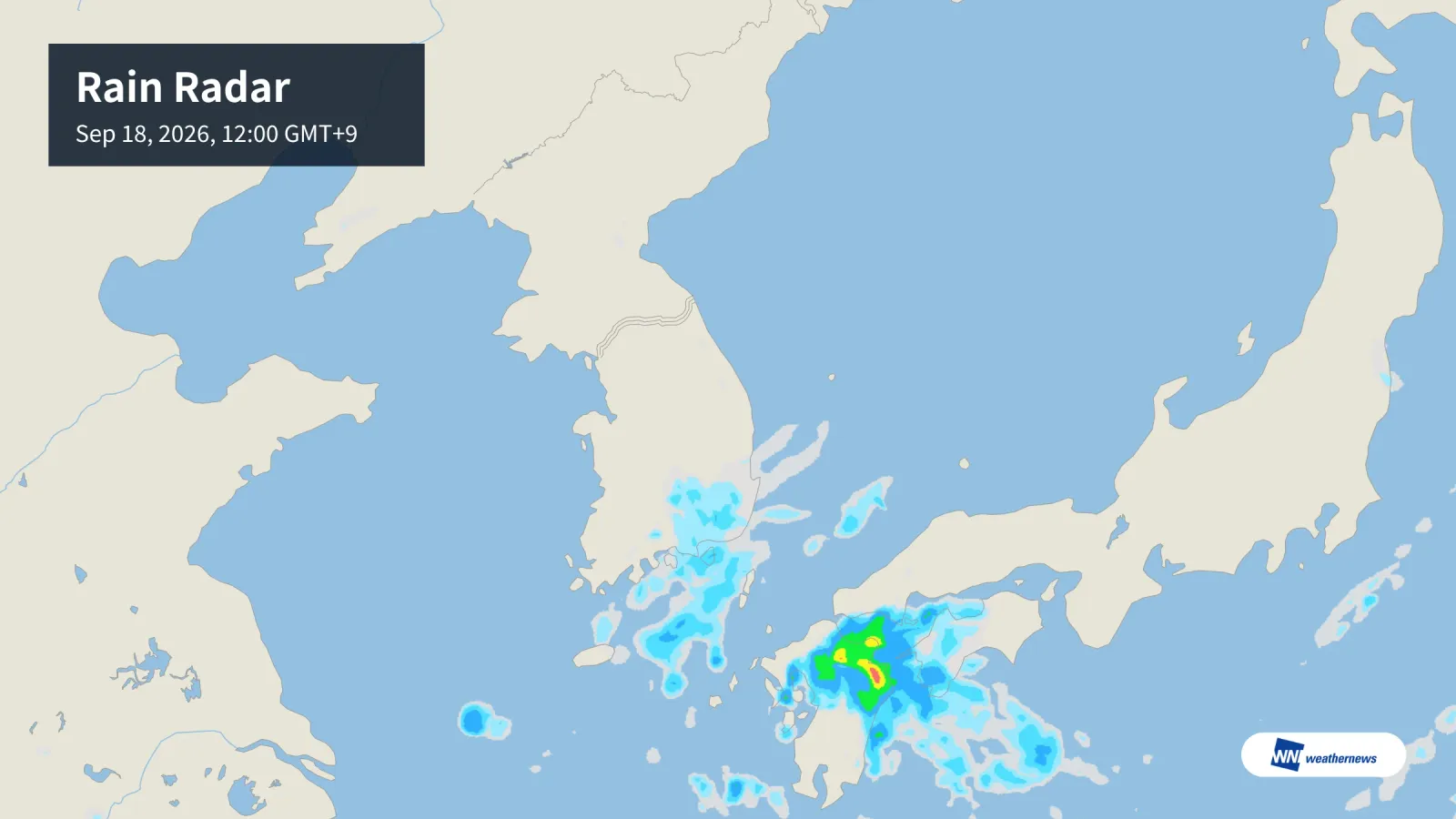 Aujourd’hui, 272㎜ de précipitations journalières à Jeju, ciel dégagé à Séoul
