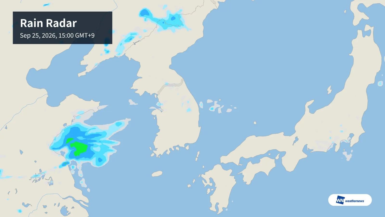 Hujan di Seoul dan Gangneung hari ini, Jeju mendung