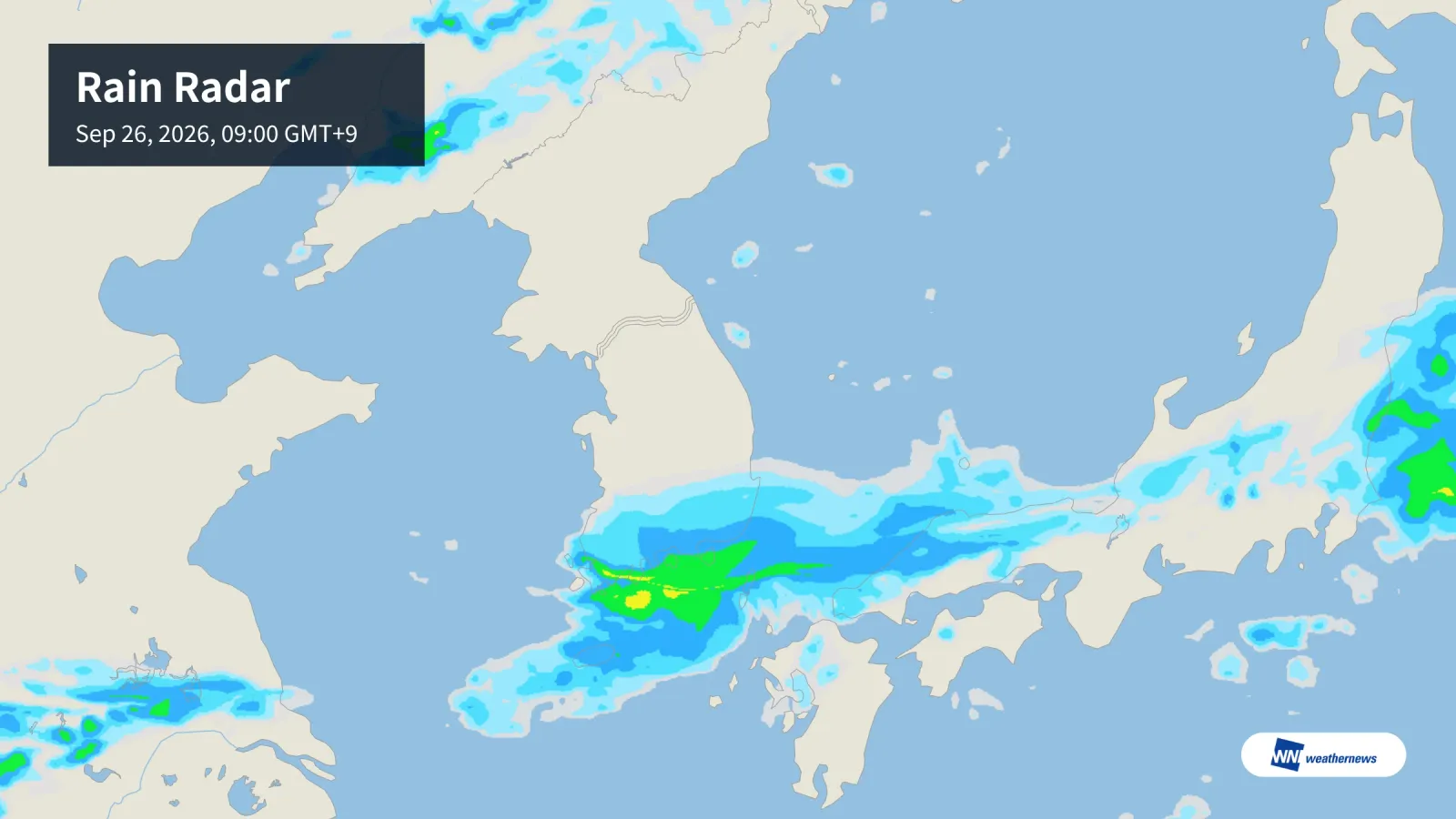 Aujourd’hui, pluie à Jeju et Busan ; ciel couvert le matin à Séoul