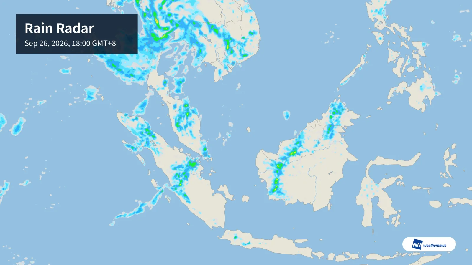 คาดว่าจะมีฝนตกเป็นช่วง ๆ ในหลายเมืองใหญ่วันนี้