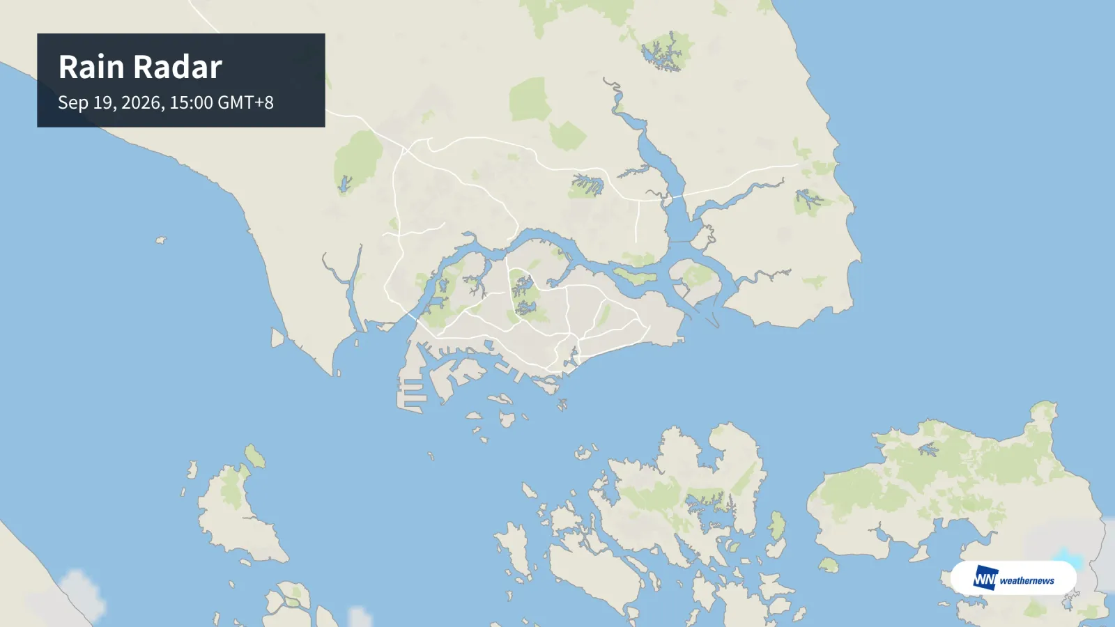 Cuaca Singapura Hari Ini: Hujan Dijangka di Woodlands, Sengkang