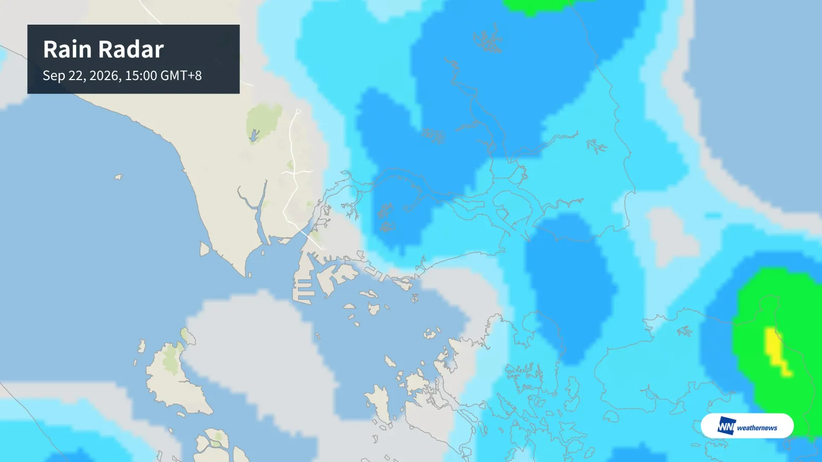 Météo à Singapour aujourd’hui : des averses touchent Woodlands et Jurong West