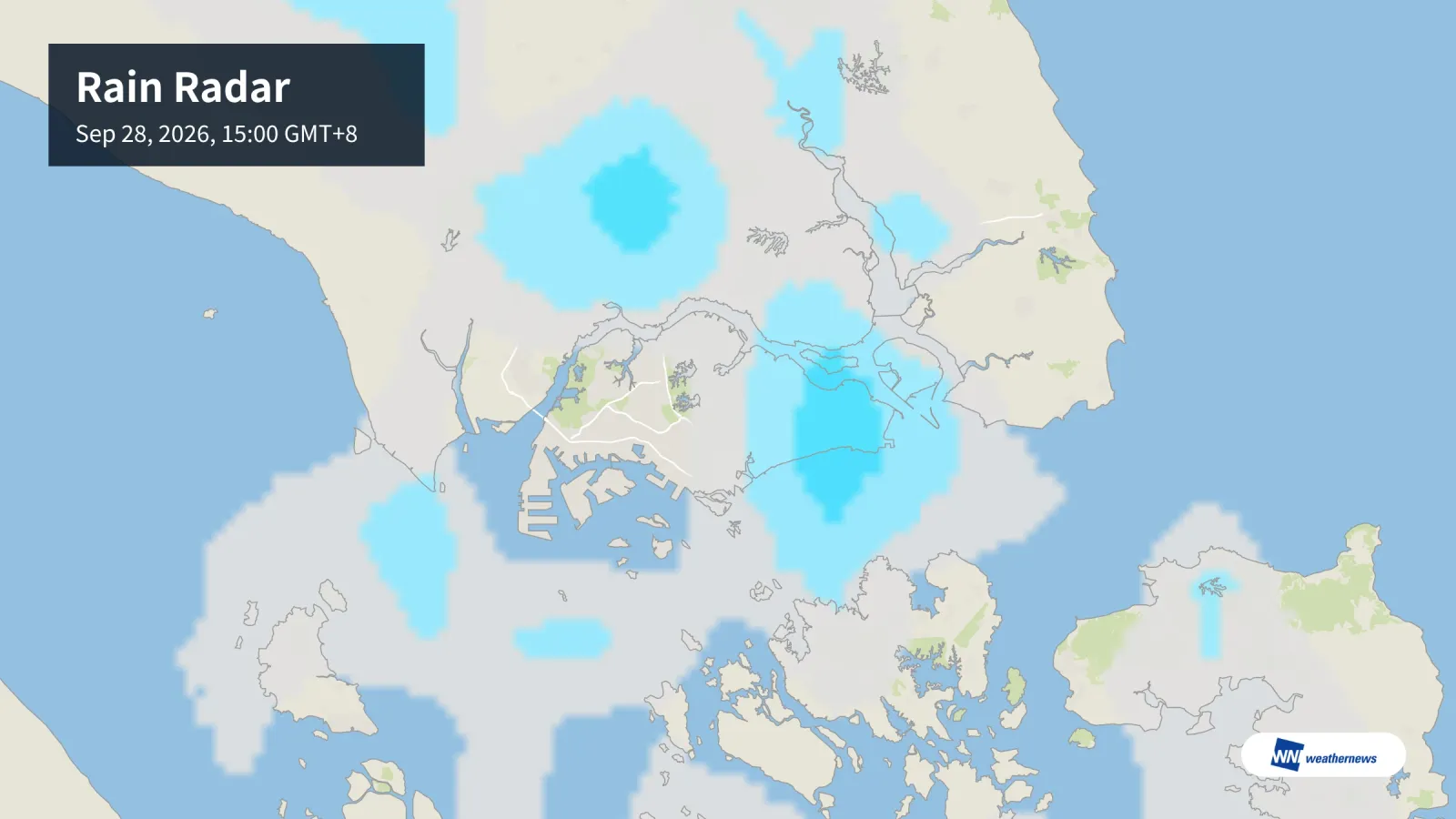 Météo à Singapour aujourd'hui : des pluies prévues dans plusieurs localités