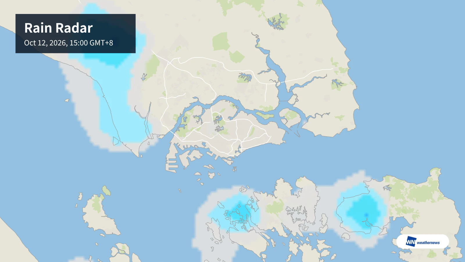 Singapour aujourd’hui : risque de pluie à 15 h à Jurong West et Woodlands