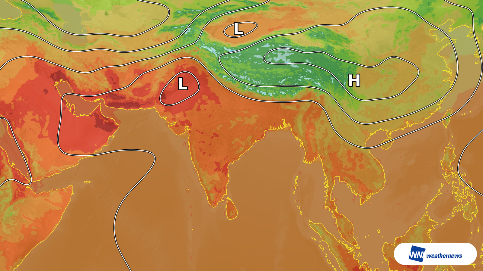 Fort ensoleillement : 36 °C attendus à Delhi, en Inde