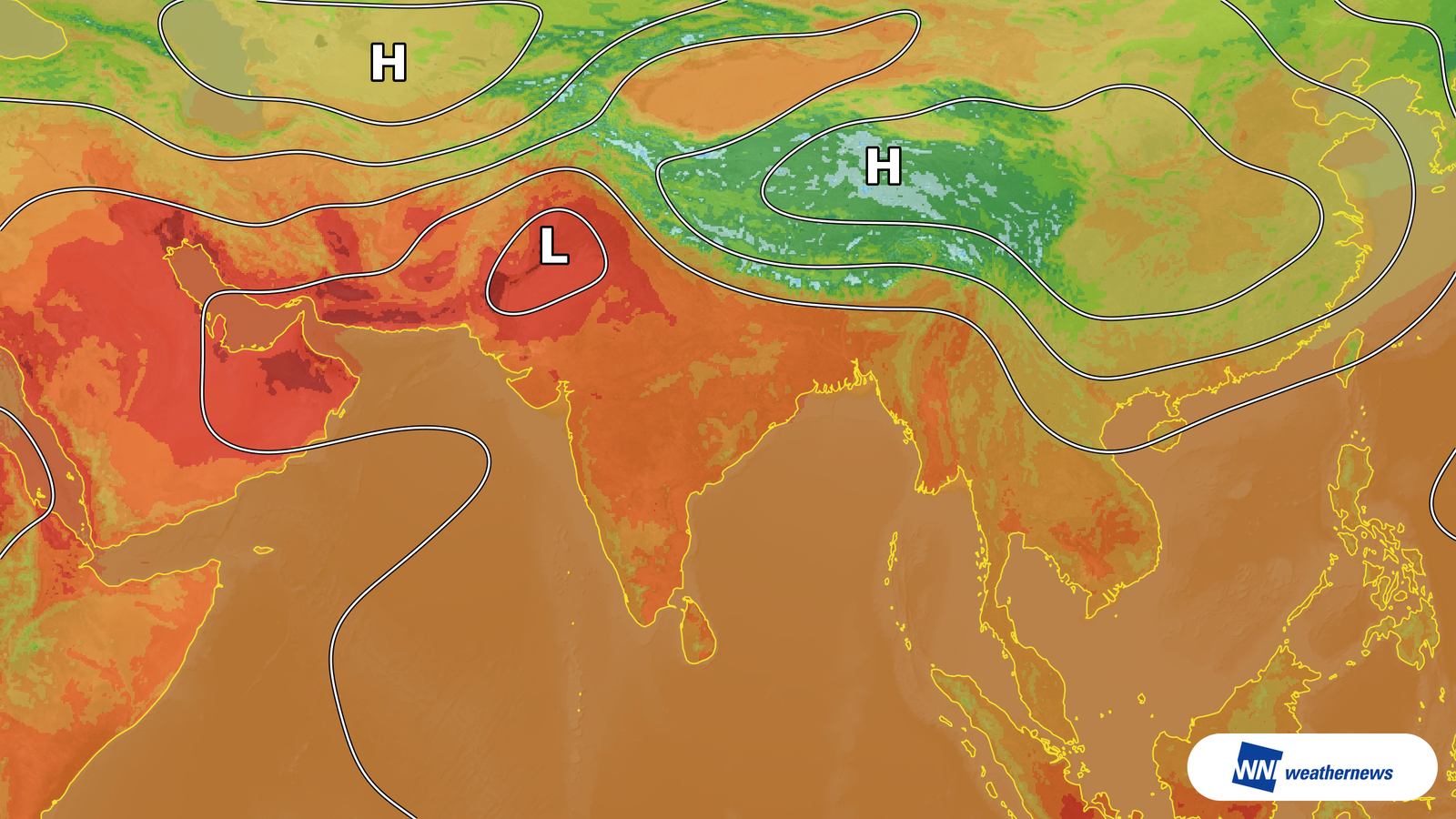 La intensa radiación solar elevará la temperatura de Delhi, India, hasta los 35 °C
