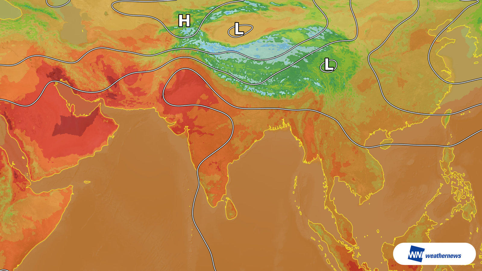 มุมไบ อินเดีย คาดอุณหภูมิ 36°C ท่ามกลางแดดแรง