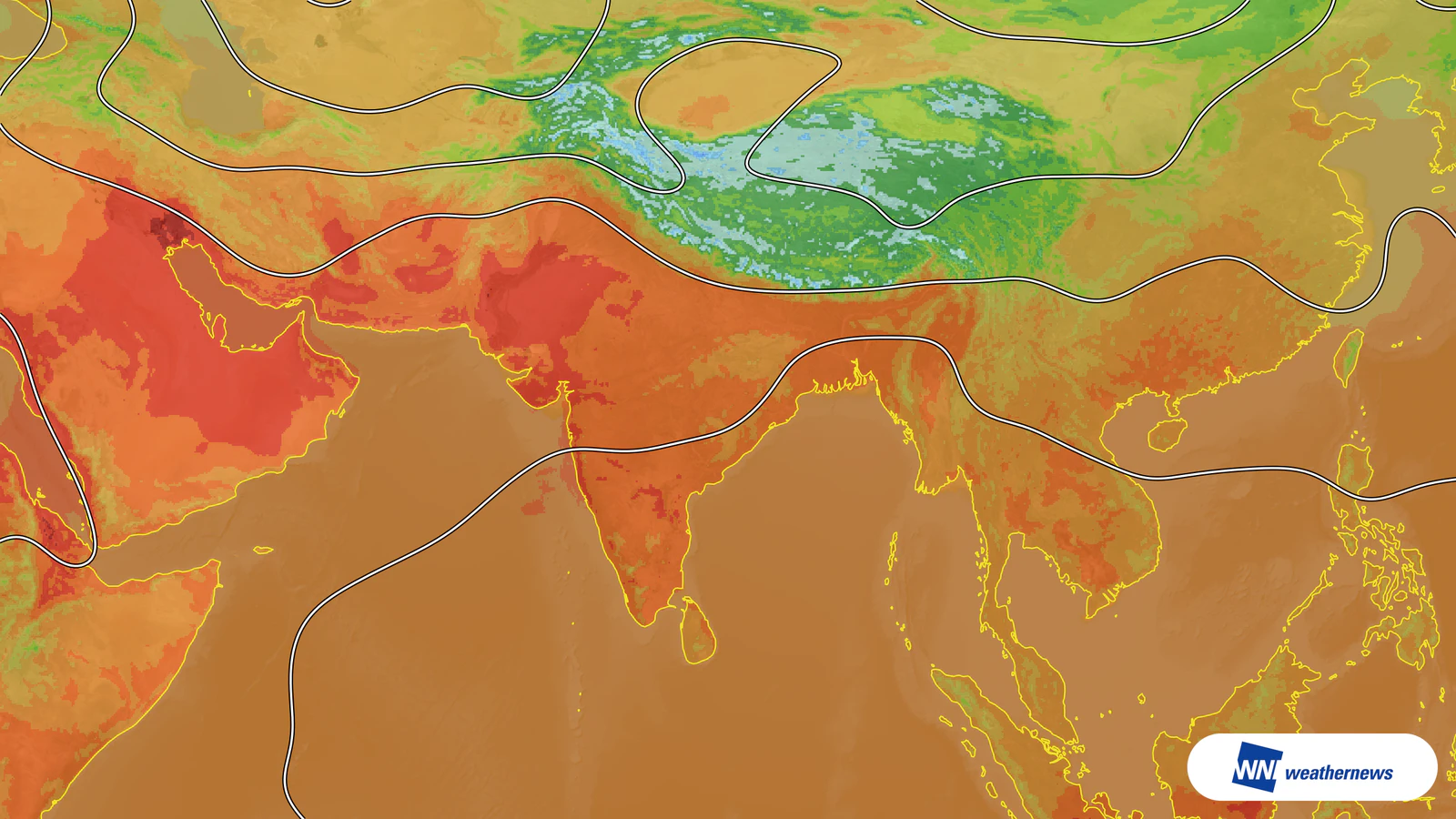 Radiasi matahari kuat, suhu di India diperkirakan mencapai 37°C pada 12 Oktober