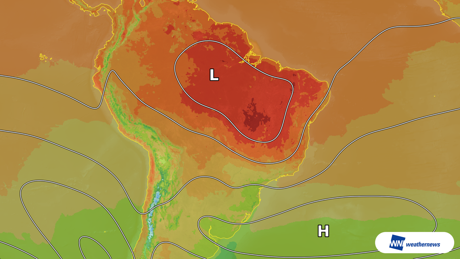 อากาศอุ่นทำให้ Brasília ประเทศบราซิล คาดอุณหภูมิสูงถึง 35℃