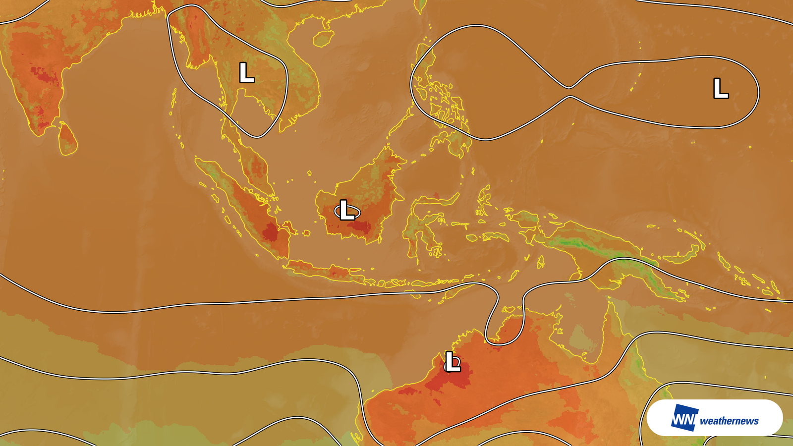 Jakarta, Indonesia diramalkan mencecah 35℃ akibat sinaran matahari yang kuat