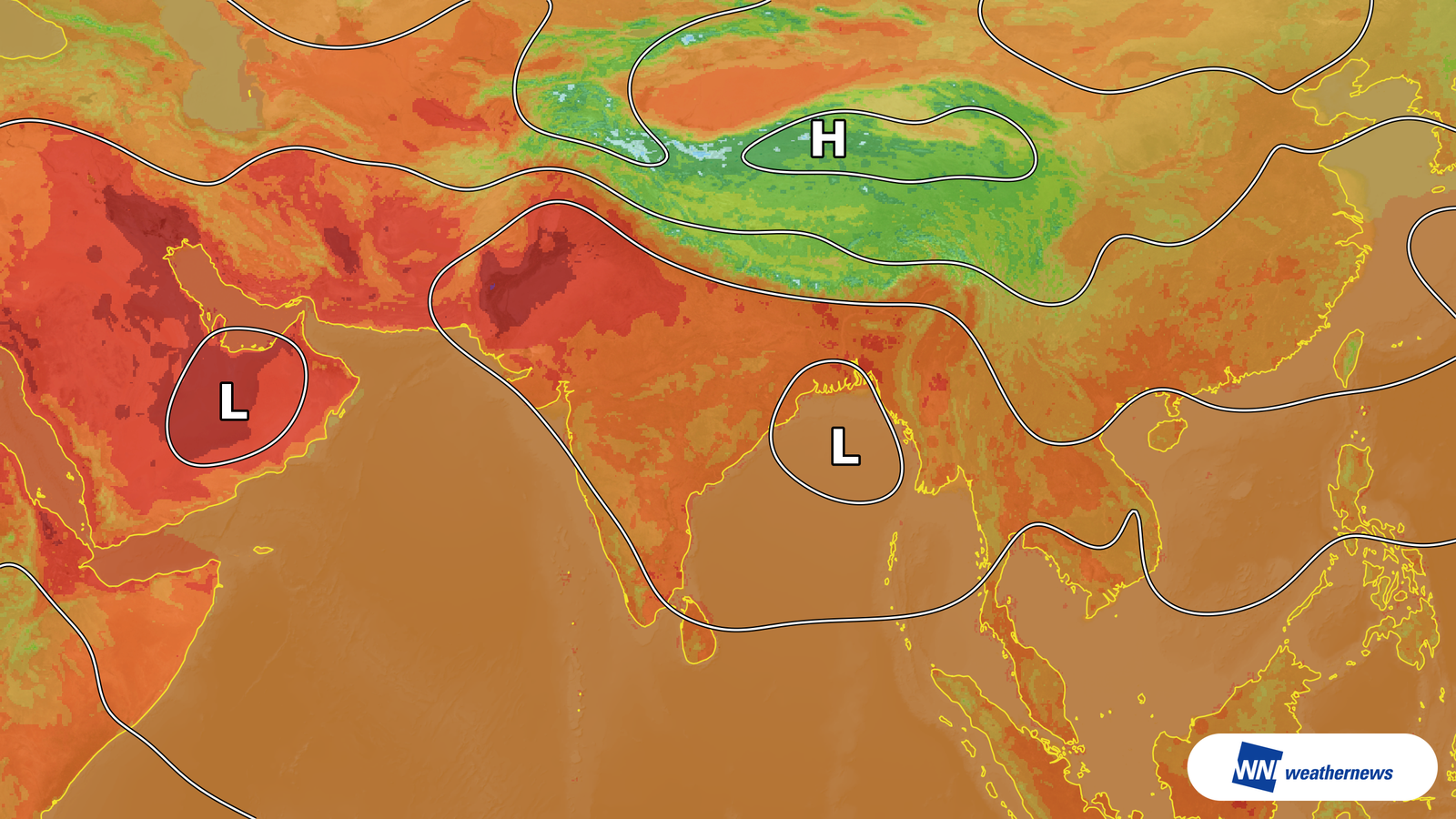 La temperatura en India subirá hasta 37 °C el 22 de septiembre debido a la intensa radiación solar