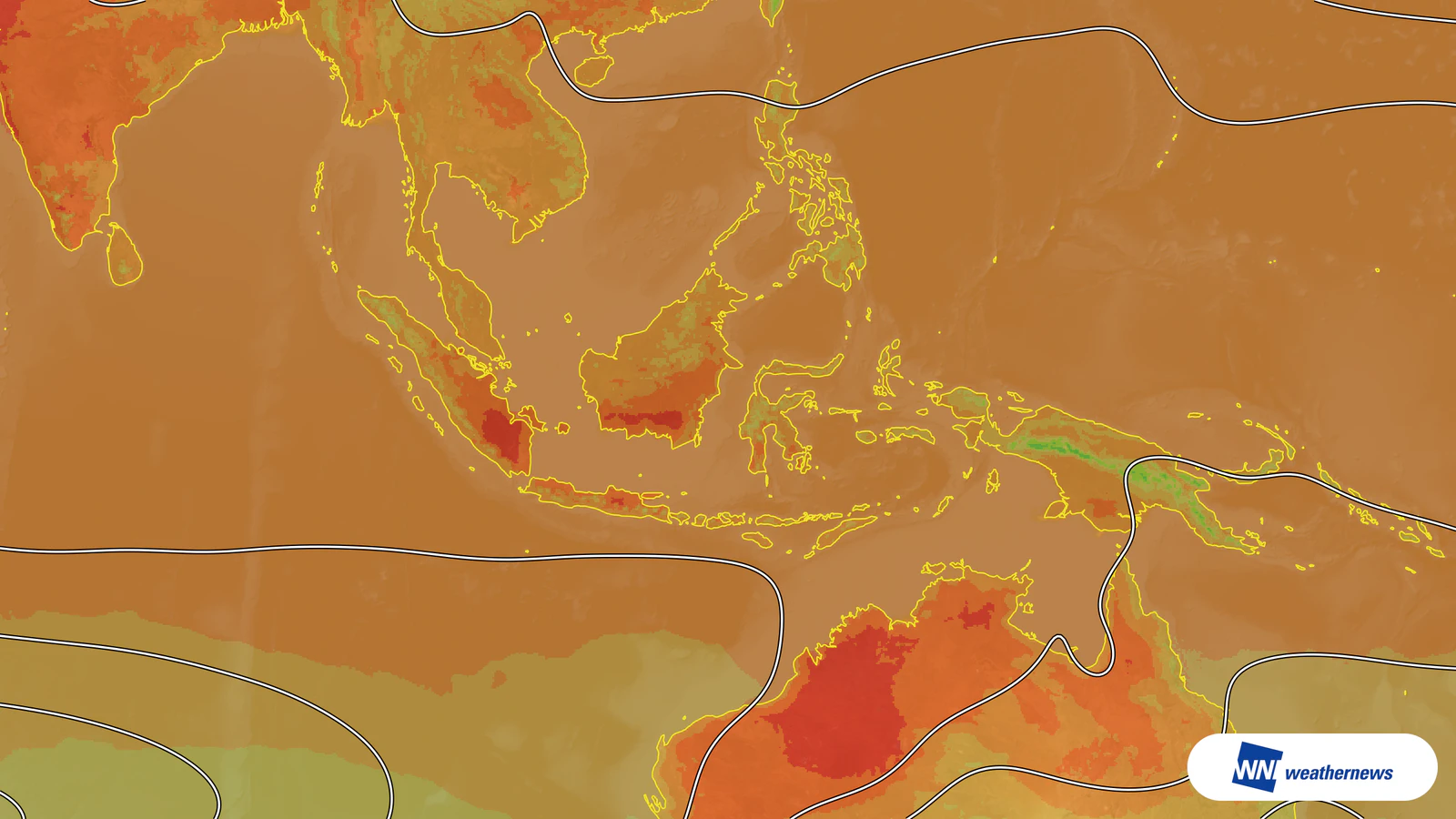 Sinar matahari kuat, Surabaya diprakirakan mencapai 37°C