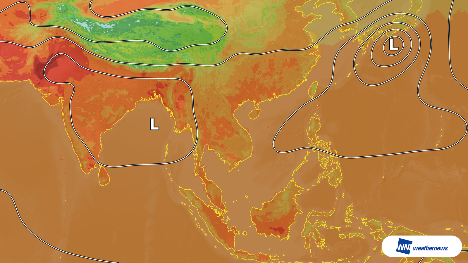 คาดฮานอย ประเทศเวียดนามมีอุณหภูมิ 35℃ จากแสงแดดจัด
