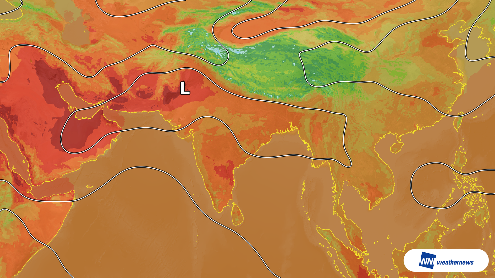 Strong sunshine expected to raise temperatures to 36°C in Delhi, India