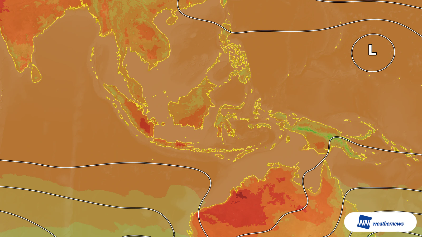 Fort ensoleillement : 37 °C attendus à Surabaya, en Indonésie