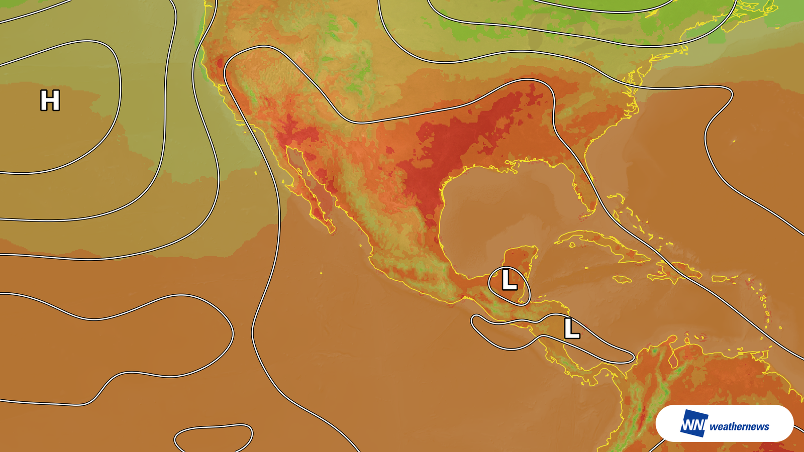 El aire cálido elevará las temperaturas en México hasta 36 °C el 21 de septiembre