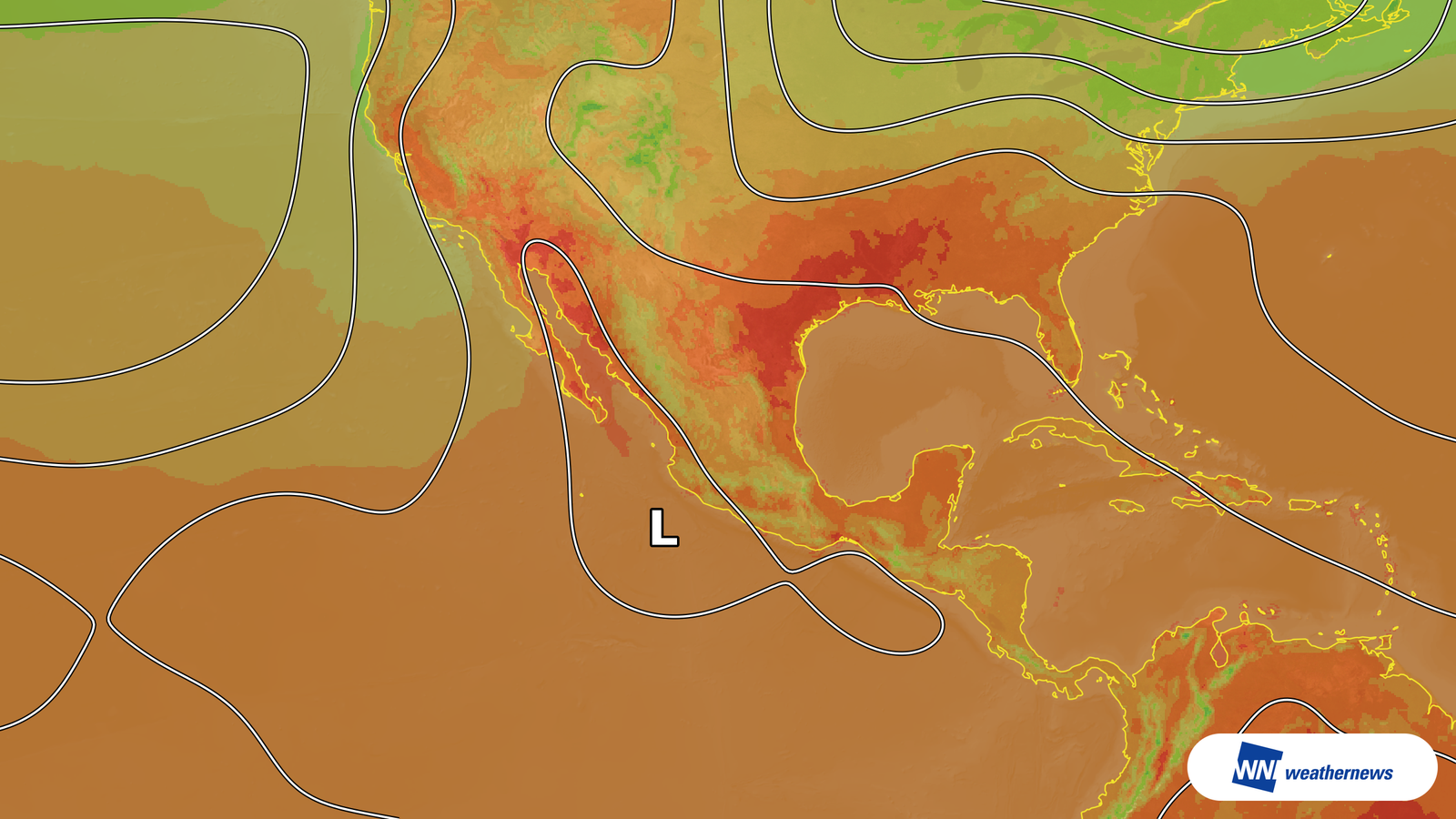 Forte radiação solar deixa Monterrey, no México, com previsão de 35 °C