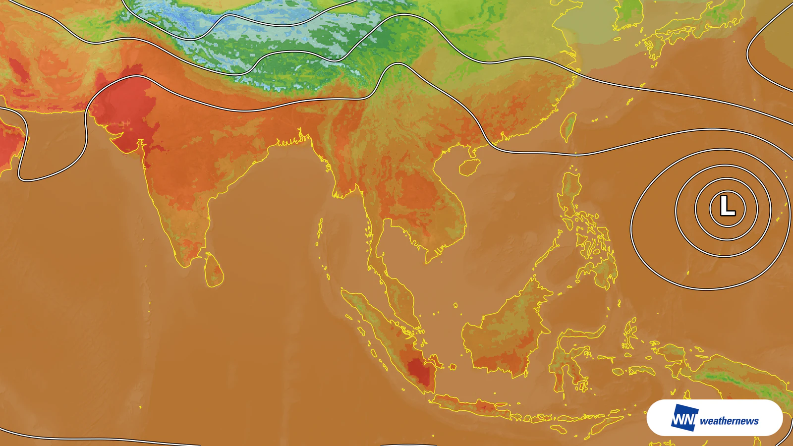 Le fort ensoleillement devrait porter Chiang Mai, en Thaïlande, à 35 °C