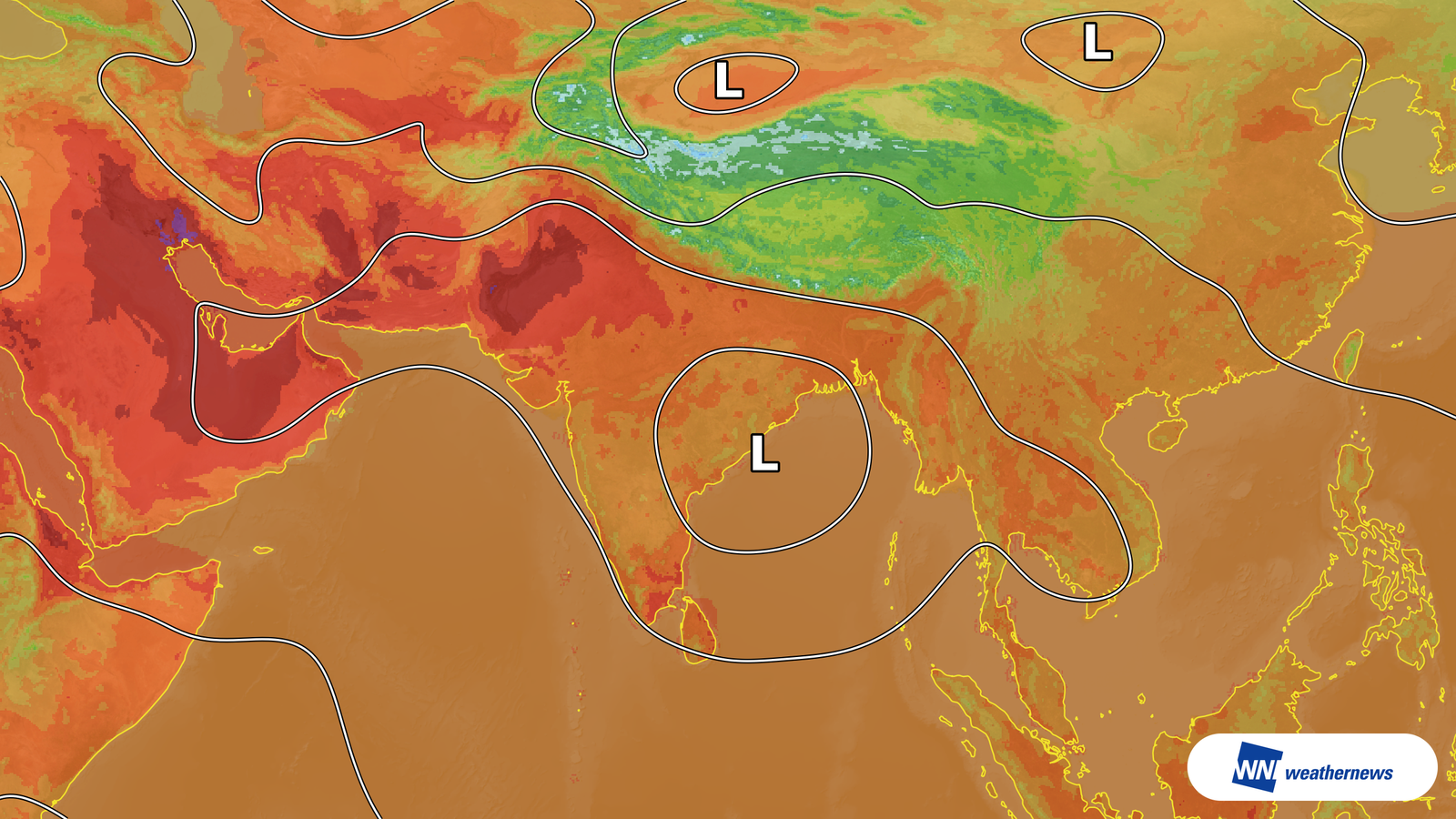 Radiasi matahari yang kuat menaikkan suhu India hingga 38°C pada 23 September