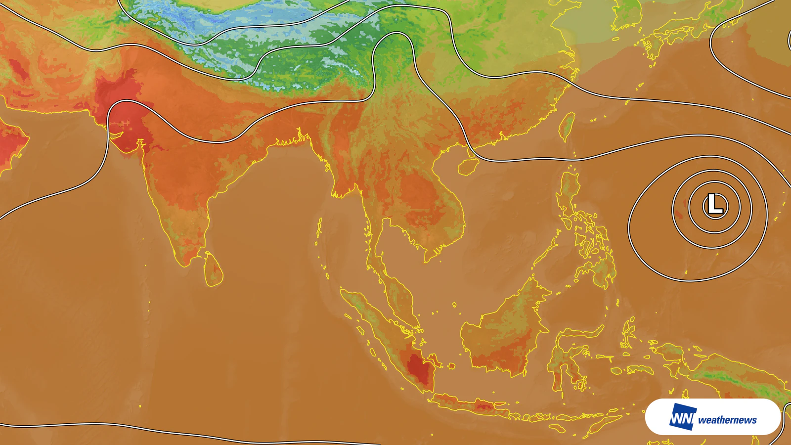 Un fort ensoleillement devrait porter la température à 35 °C à Chiang Mai, en Thaïlande
