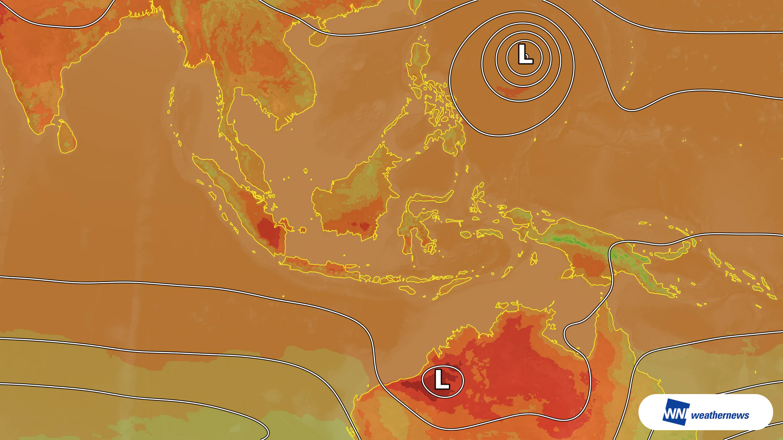 Suhu Surabaya, Indonesia, diperkirakan mencapai 37°C akibat radiasi matahari kuat