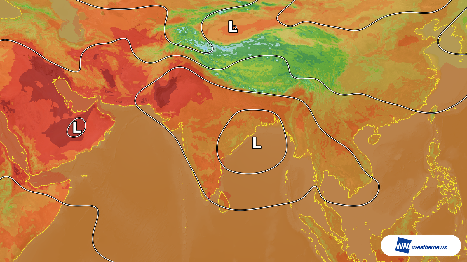 Se prevén 37 °C en Delhi, India, debido a la intensa radiación solar
