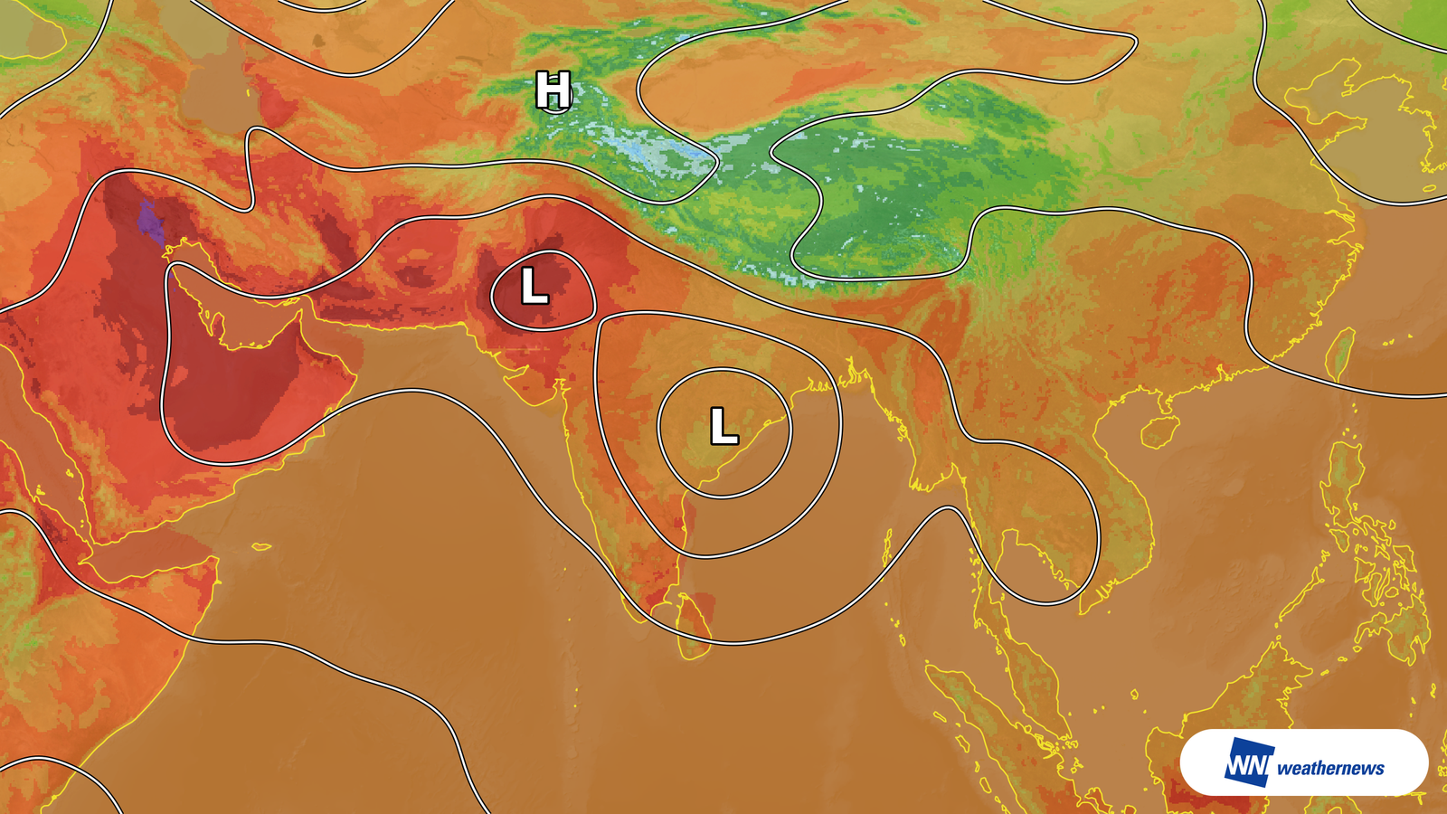 Se prevé que Delhi (India) alcance los 36 °C por la intensa radiación solar