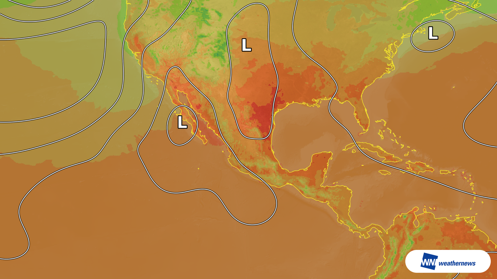 Monterrey, Meksiko, diperkirakan mencapai 35℃ akibat udara hangat