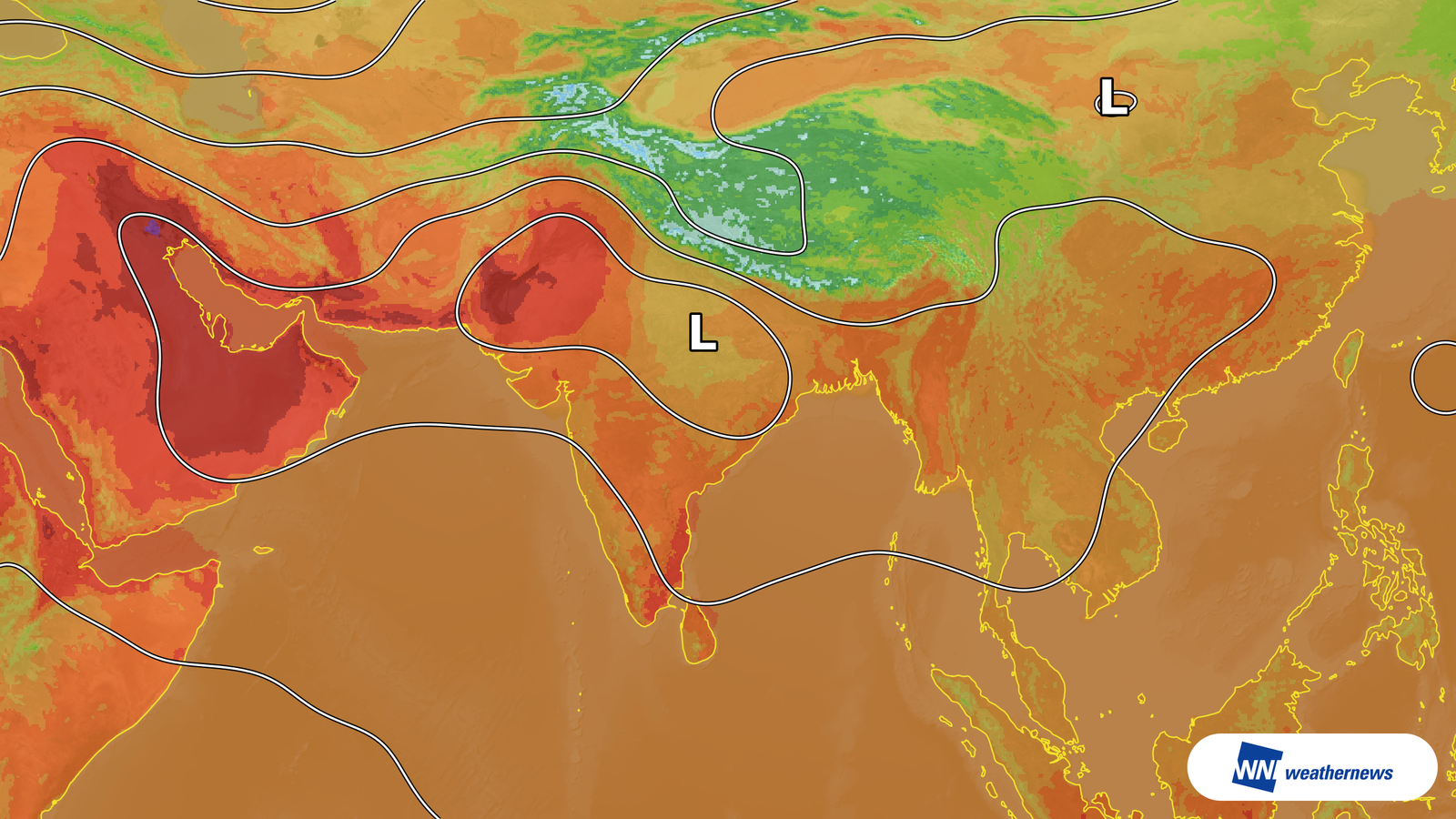 Se prevén 36 °C en Chennai, India, por la intensa radiación solar