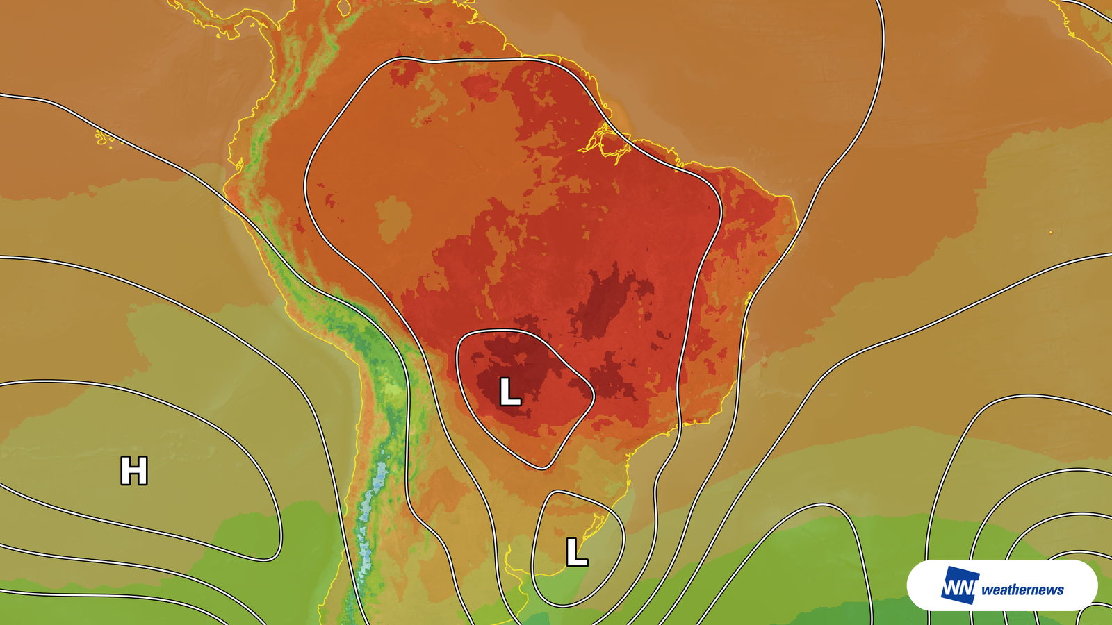 De l’air chaud attendu au Brésil : 36 °C prévus à Brasilia