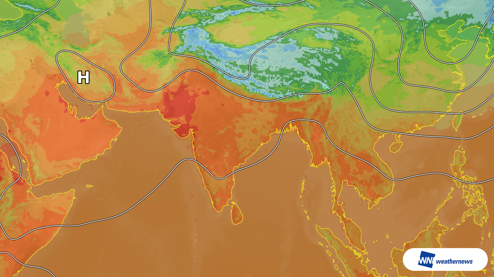 Sinaran matahari terik dijangka membawa suhu 35°C di Mumbai, India
