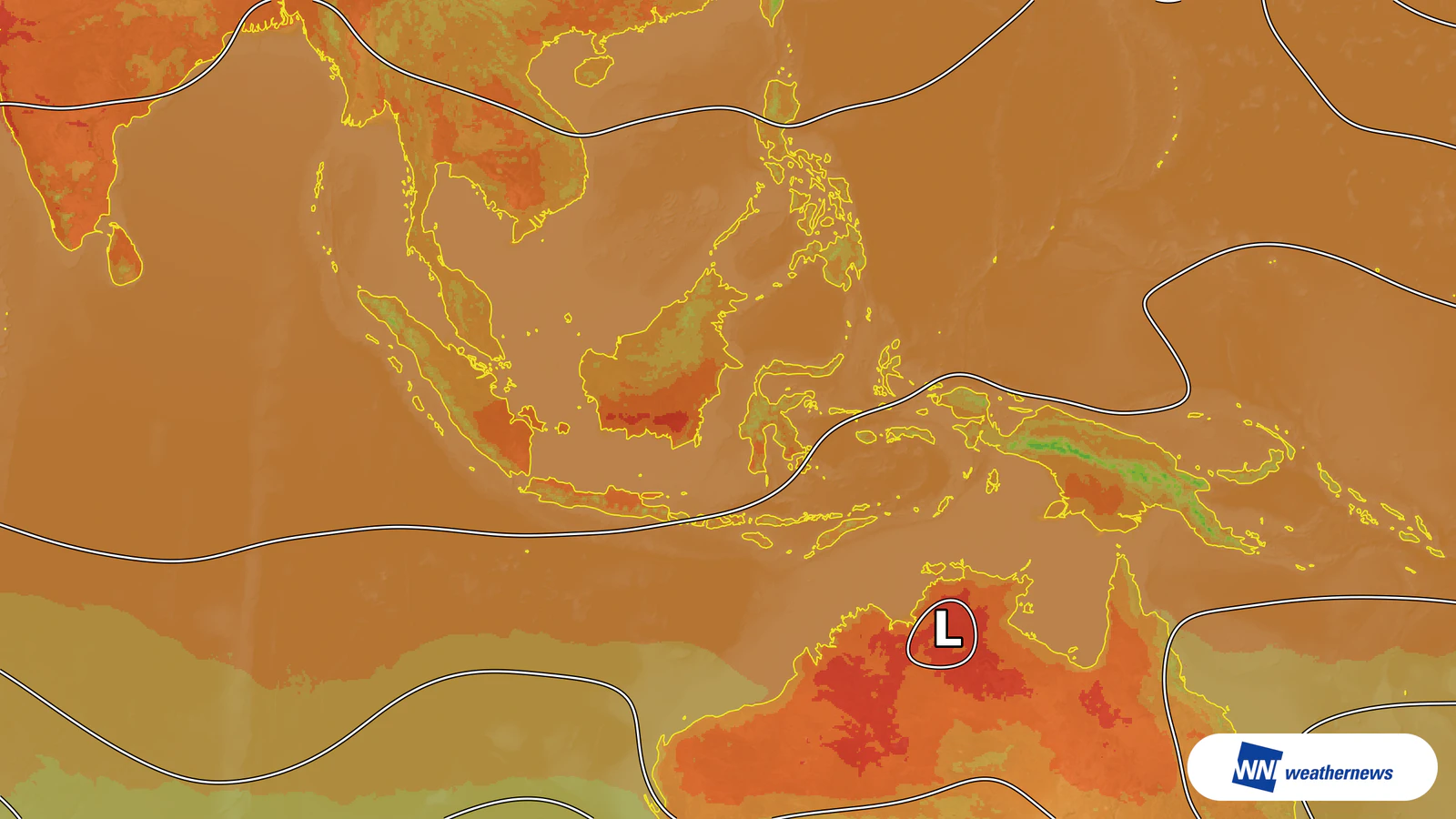 Fort ensoleillement : 36 °C prévus à Surabaya, en Indonésie
