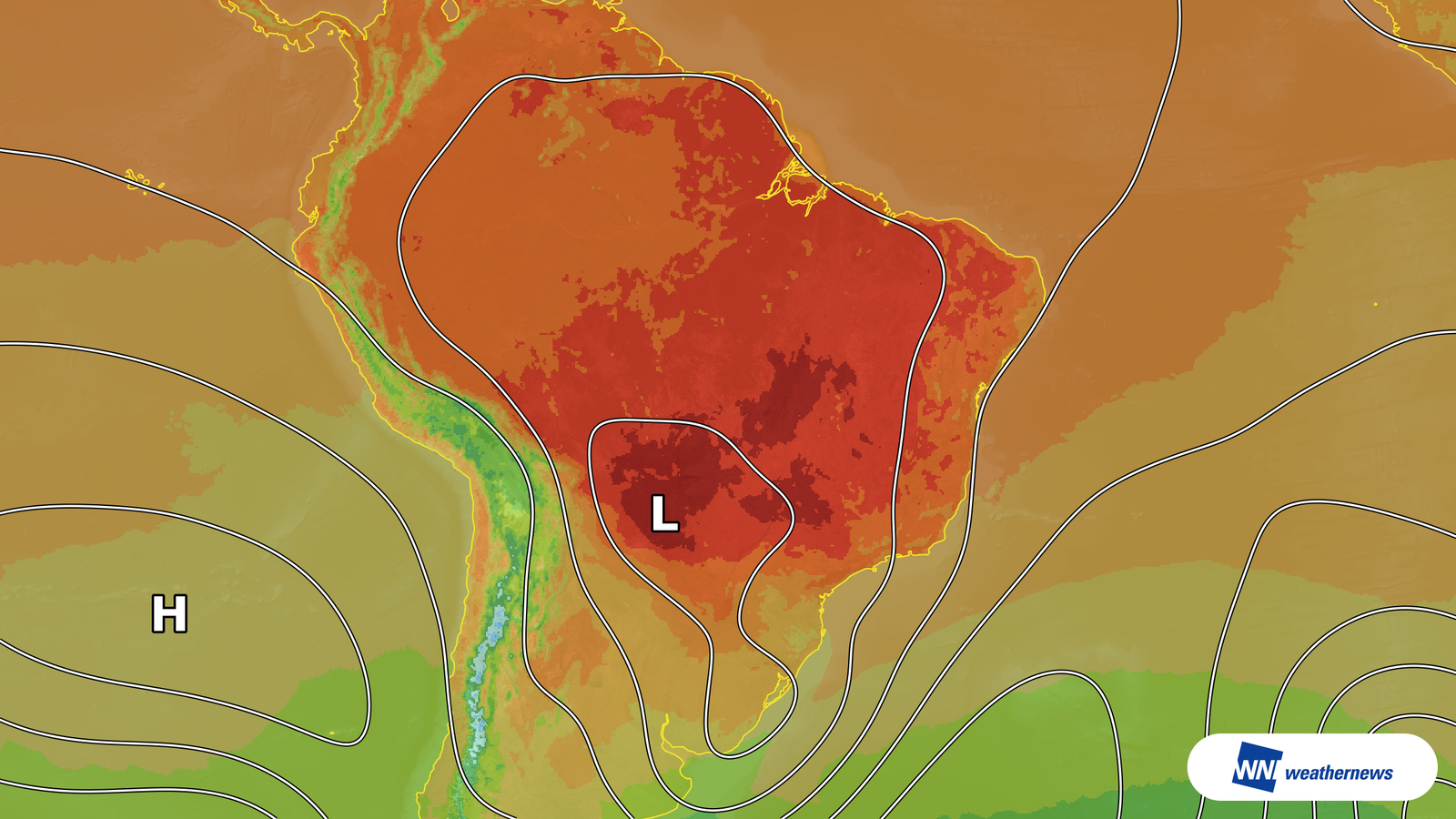 Udara hangat dijangka membawa suhu 36°C di Brasília, Brazil