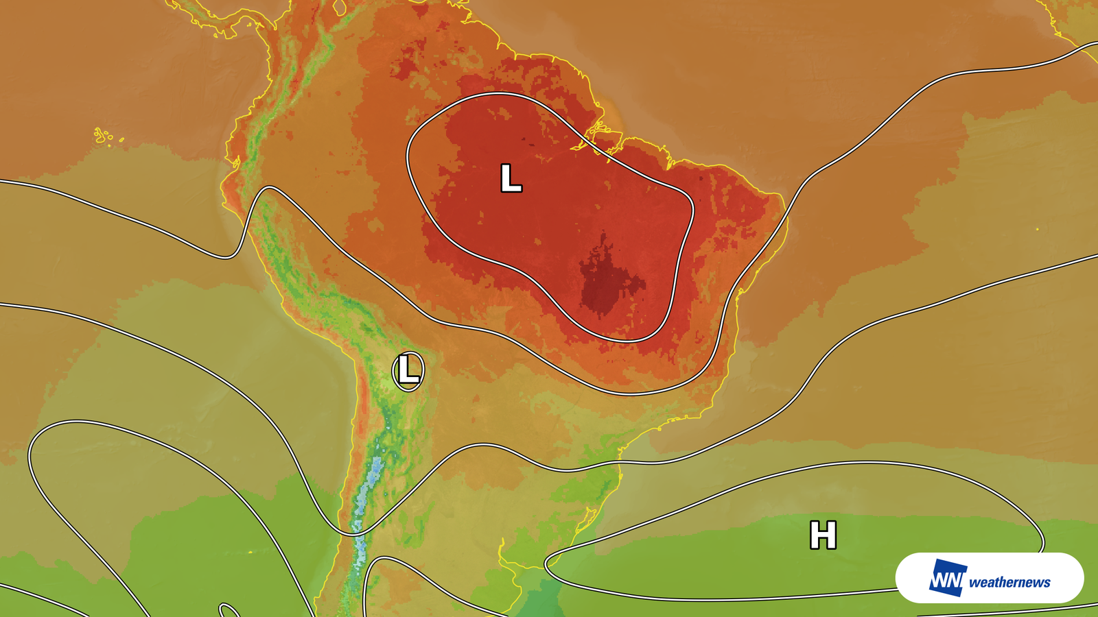 คาดว่า Brasília ประเทศบราซิลจะมีอุณหภูมิ 35℃ จากแสงแดดจัด