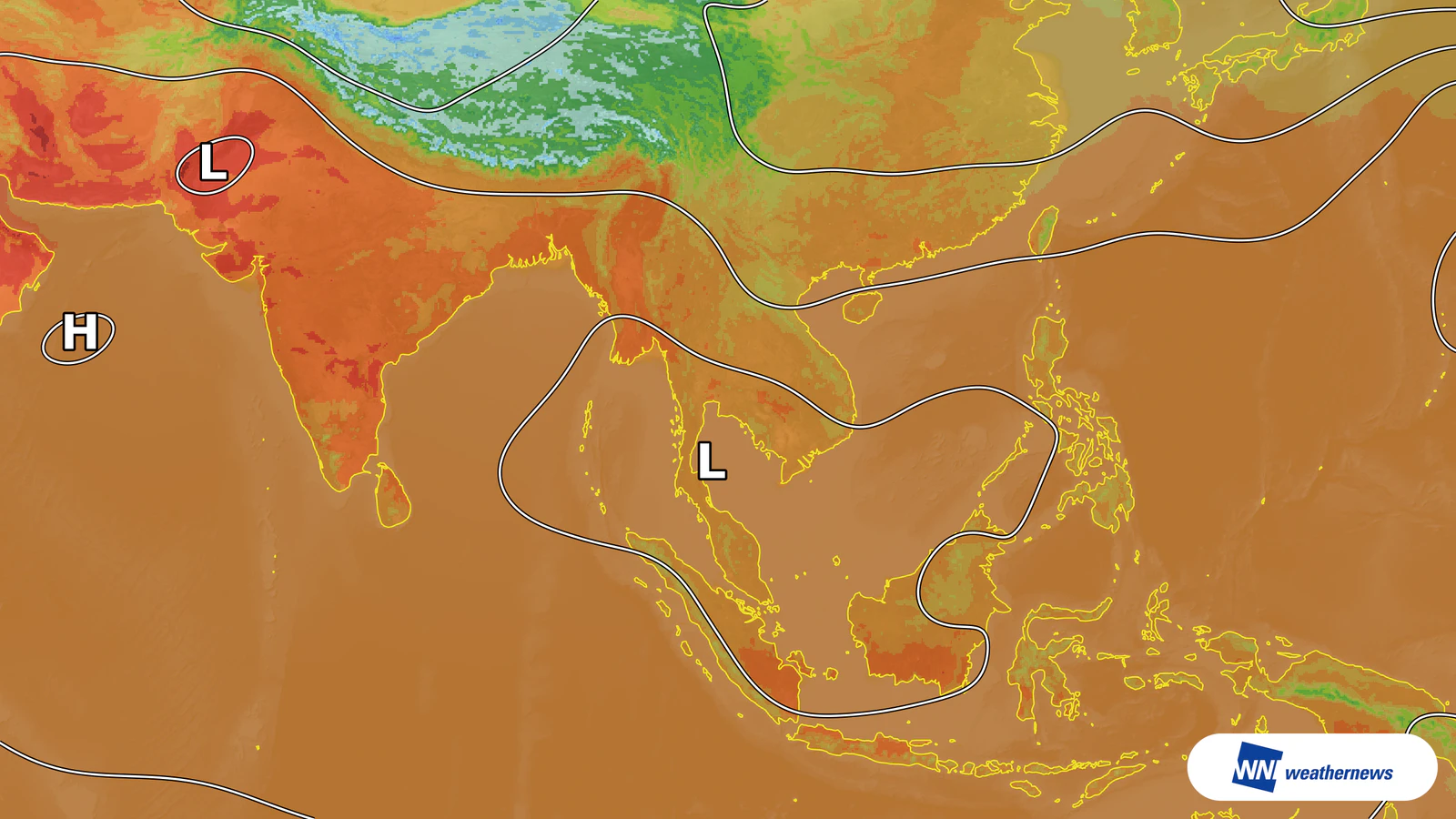 L’air chaud devrait porter la température à 35 °C à Chiang Mai, en Thaïlande