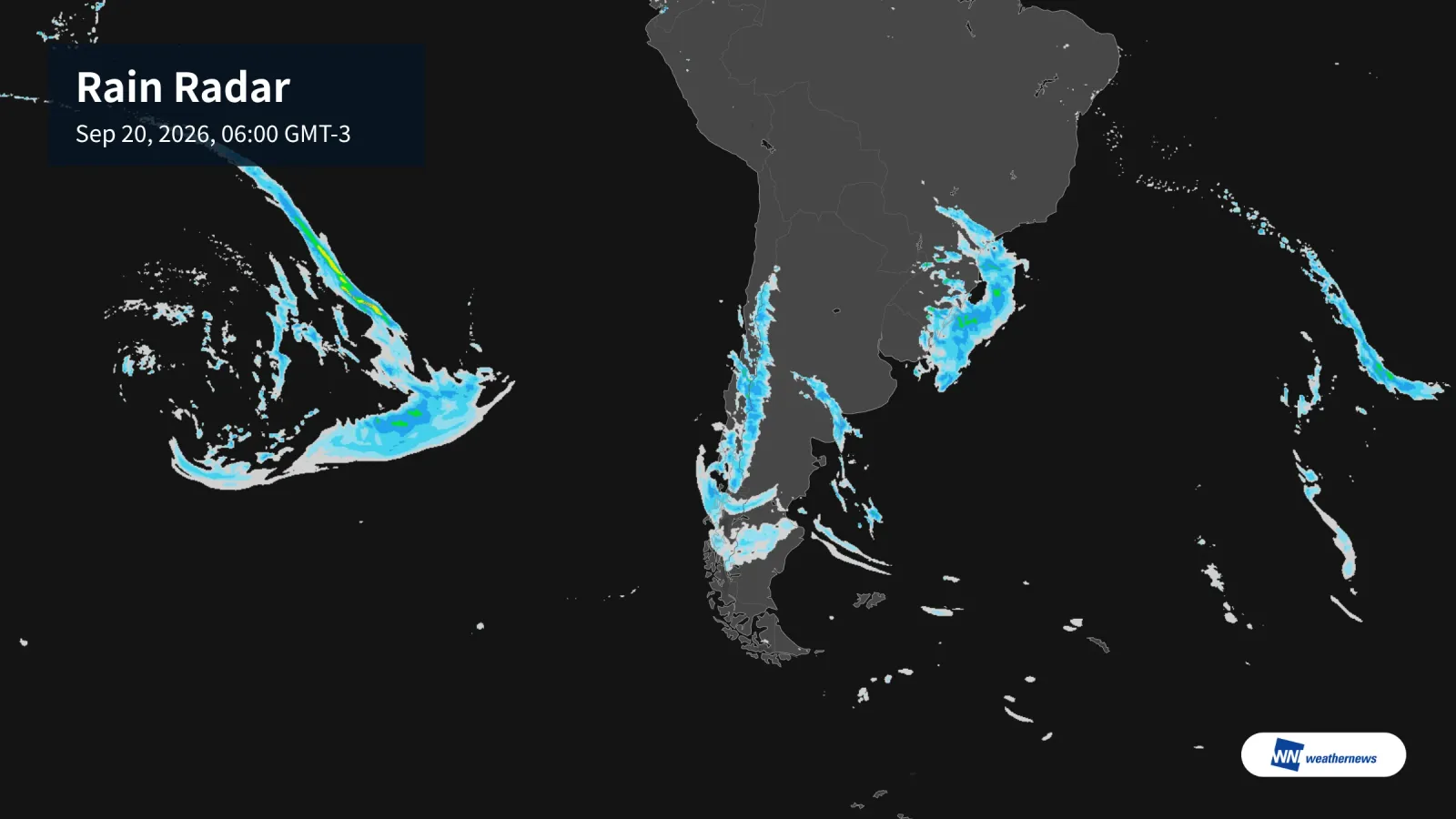 Clima de mañana en Chile: lluvia en Santiago, sol en Punta Arenas
