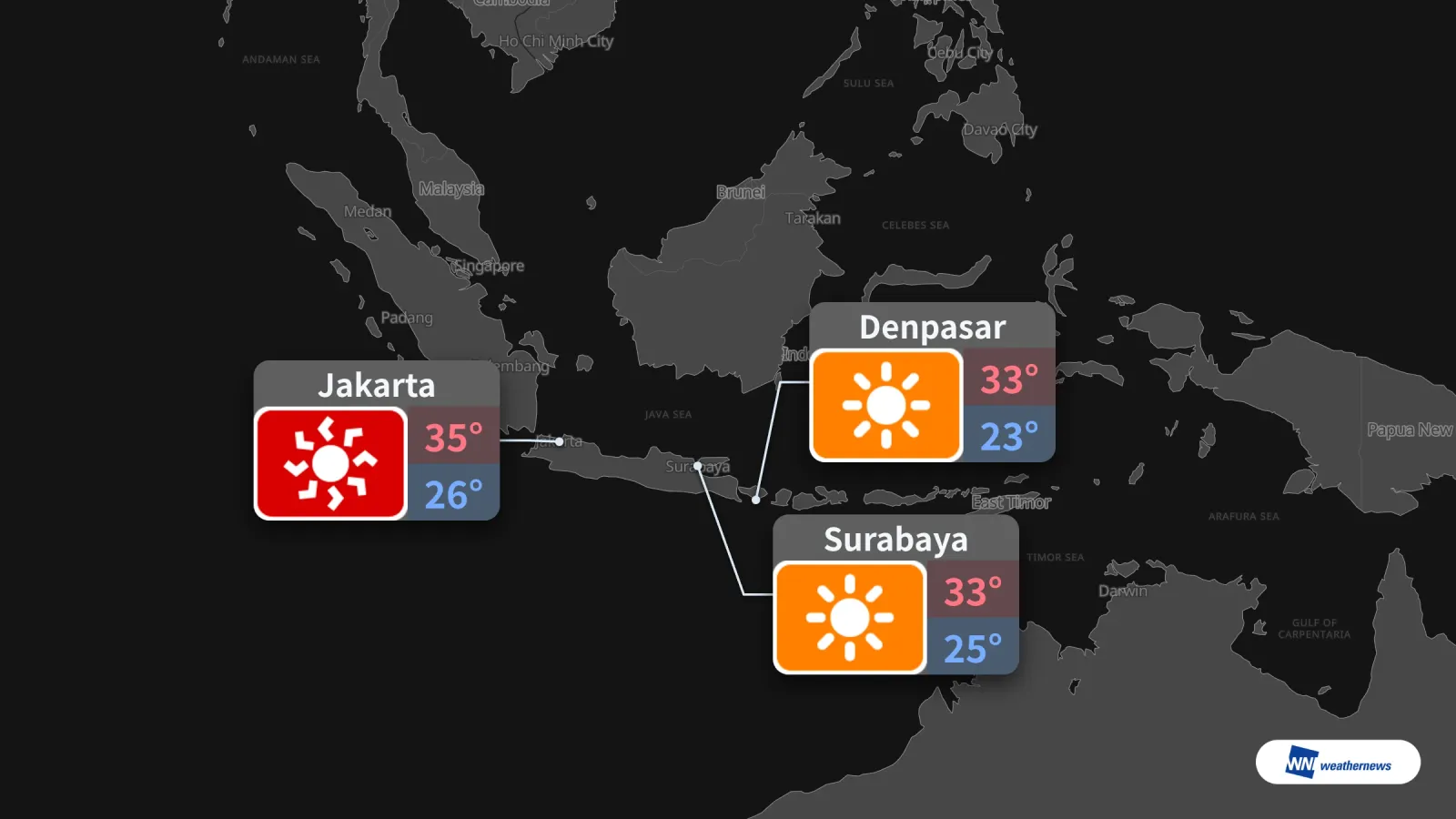 Cuaca Esok 24 September: Jakarta Panas Melampau