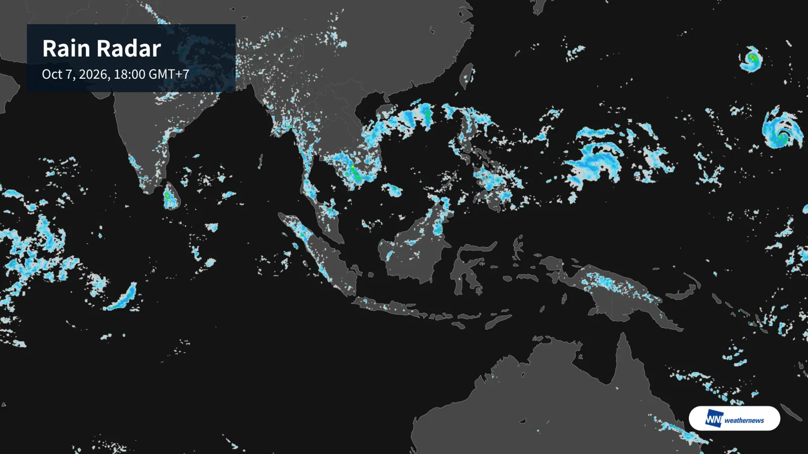 Météo de demain, 7 octobre : pluie à Jakarta, chaleur extrême à Surabaya