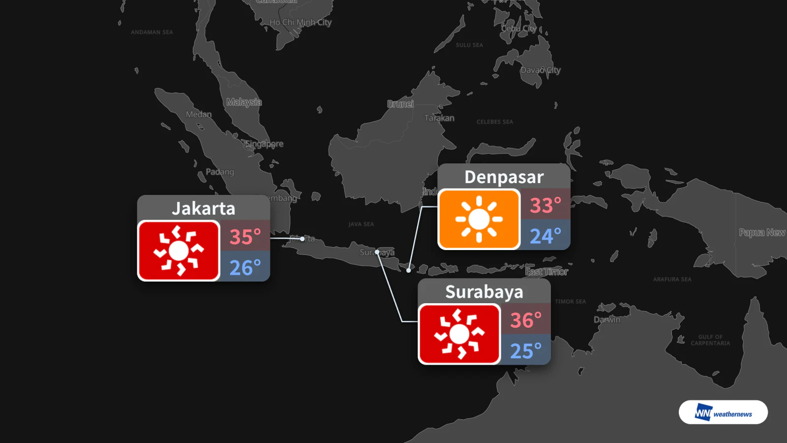Cuaca Besok Kamis 15 Oktober: Jakarta dan Surabaya Panas Ekstrem