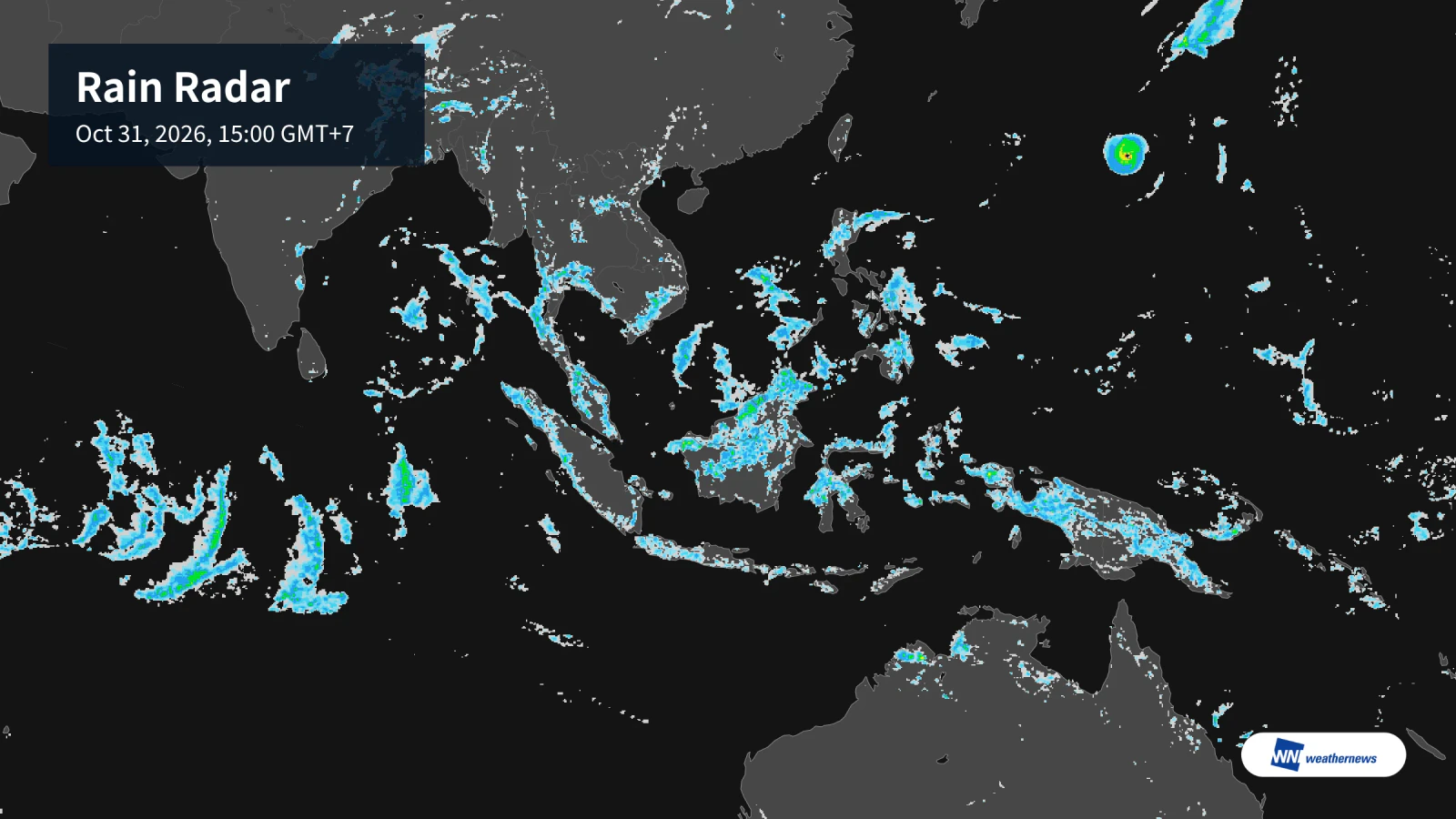 Demain, samedi 31 octobre : pluie l’après-midi à Jakarta, températures en baisse