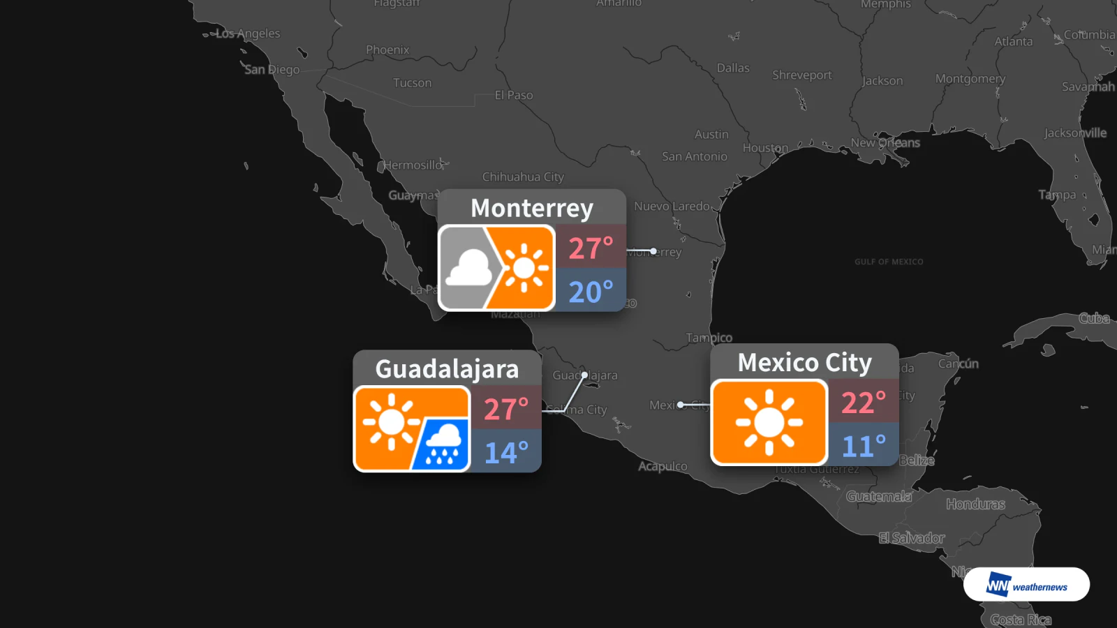 Pronóstico para mañana sábado 24: sol en Ciudad de México
