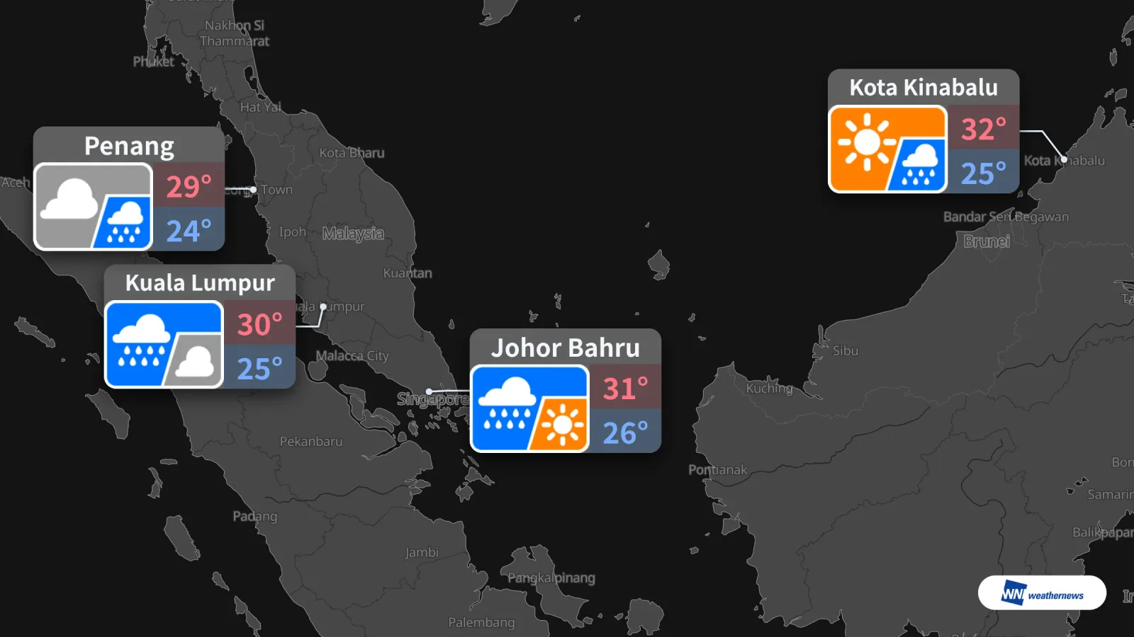 Prakiraan Cuaca Besok, 24 September: Hujan Berselang di Kota-Kota Utama