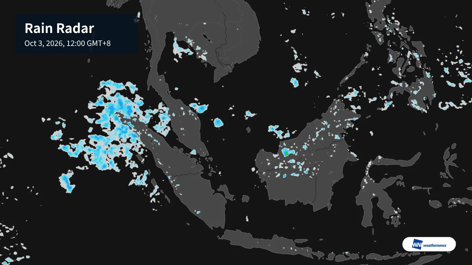 Cuaca esok 3 Oktober: hujan di Kuala Lumpur dan Penang