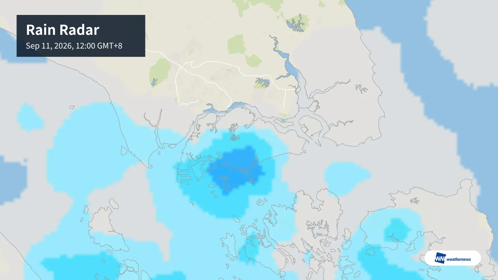 Météo à Singapour vendredi : pluie attendue, maximales proches de 30 °C