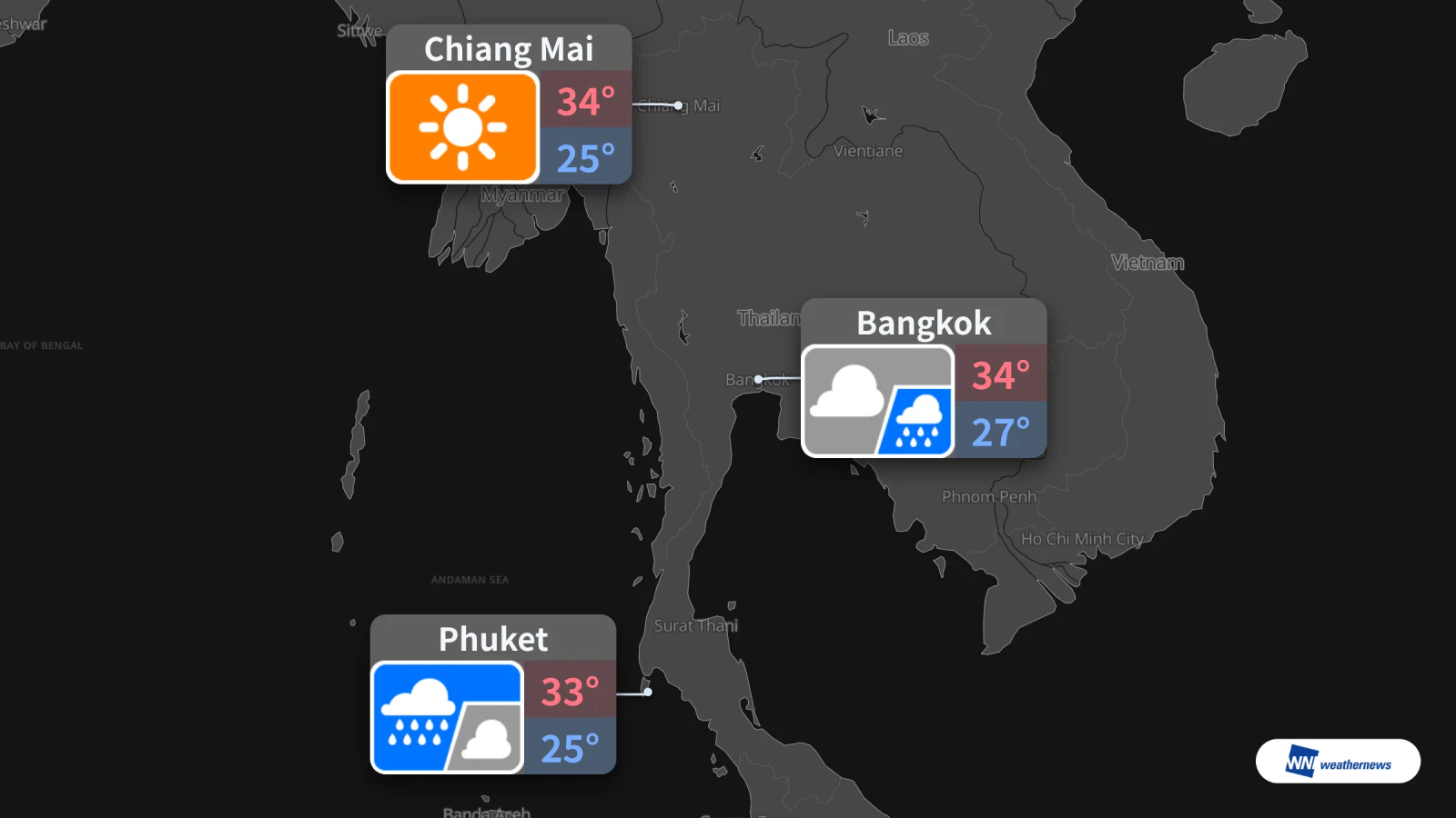 พยากรณ์อากาศพรุ่งนี้ 18 ต.ค. กรุงเทพฯ ฝนตกบางเวลา ภูเก็ตฝนมาก