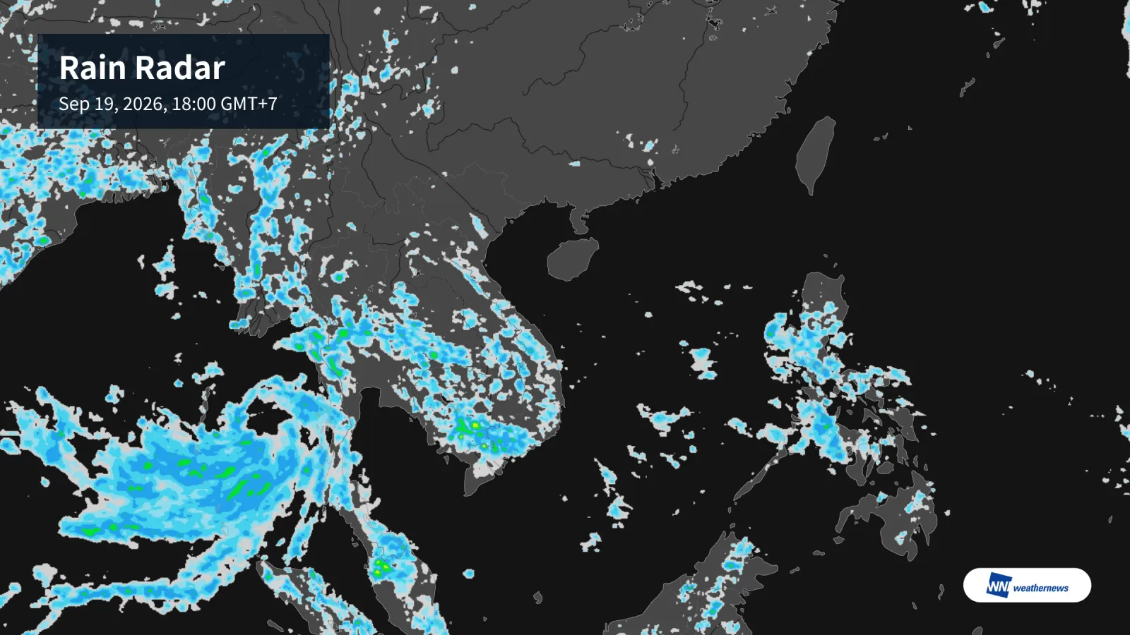 Cuaca besok 19/9: Hanoi cerah, Ho Chi Minh City lebih sering hujan