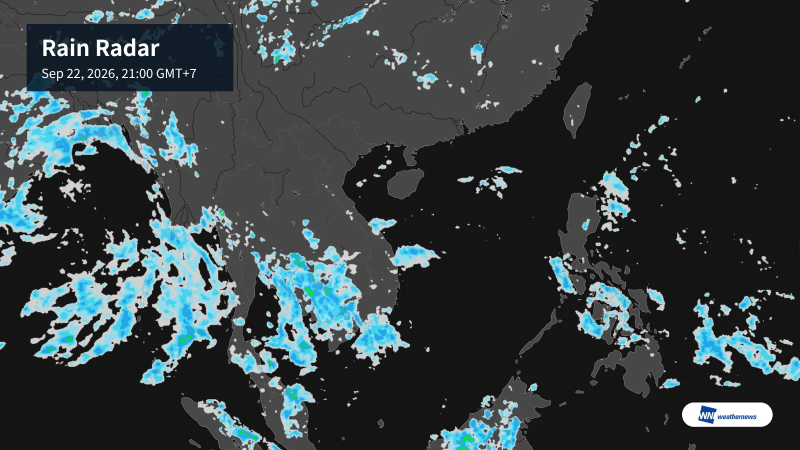 明日22/9の天気予報:ホーチミン市は大雨、ハノイは晴れ
