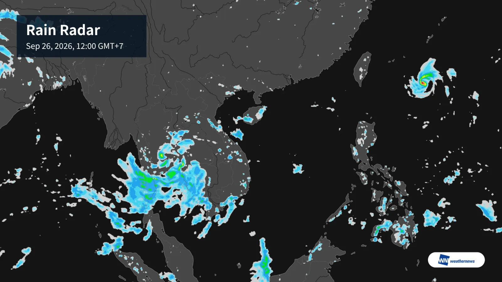Cuaca esok 26/9: Ho Chi Minh City hujan, Hanoi cerah